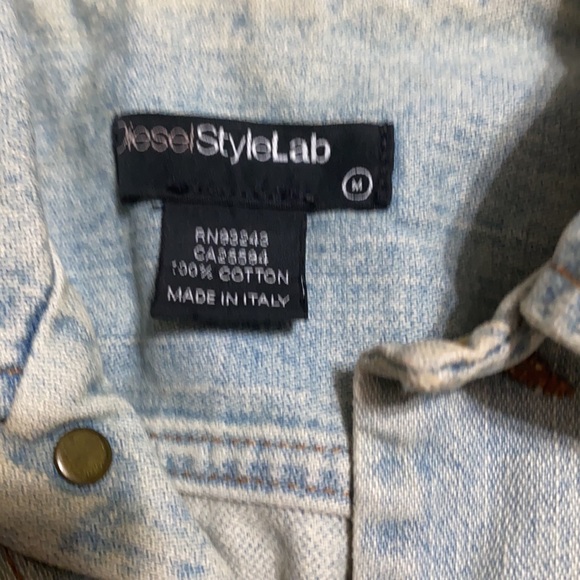 Diesel style lab denim jacket - Picture 2 of 3